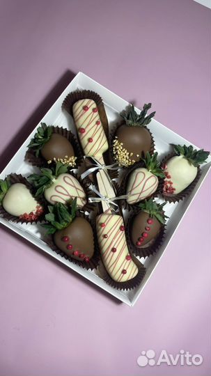 Клубника в шоколаде/бананы в шоколаде