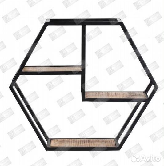 Полка в стиле лофт «Грамотон»