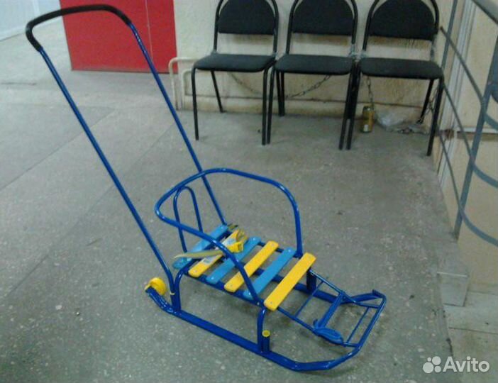 Санки с колесами