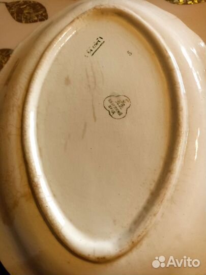 Фарфоровые блюда овальные