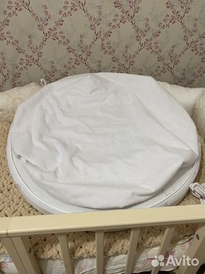 Круглый матрас в кроватку