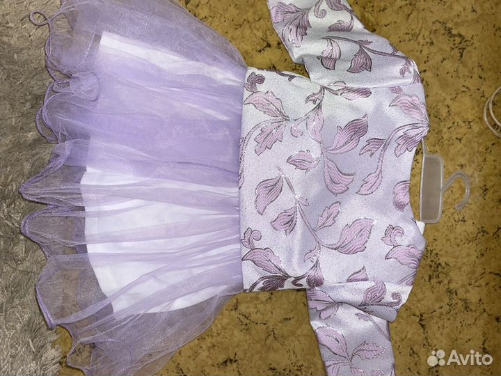 Нарядное платье для девочки р86