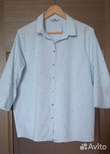 Блузка рубашка женская 56 -60