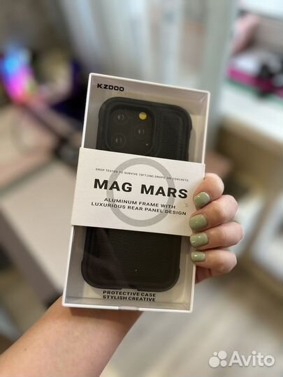 Чехол на iPhone 14 pro кожаный