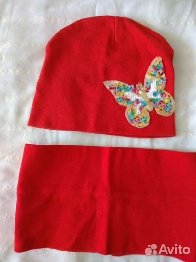 Шапки легкие для девочки с 5 лет