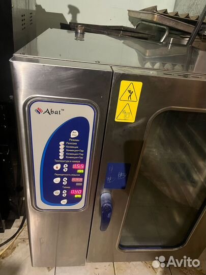 Пароконвектомат Abat пка 10-1/1вм