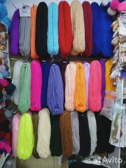 Пряжа в пасмах