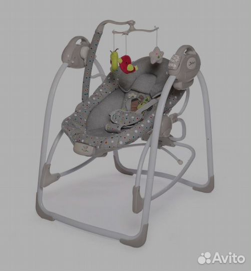 Электрокачели шезлонг Jetem Flappy 2 в 1