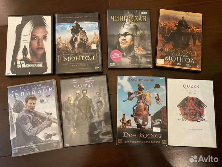 Фильмы DVD, Blu-ray