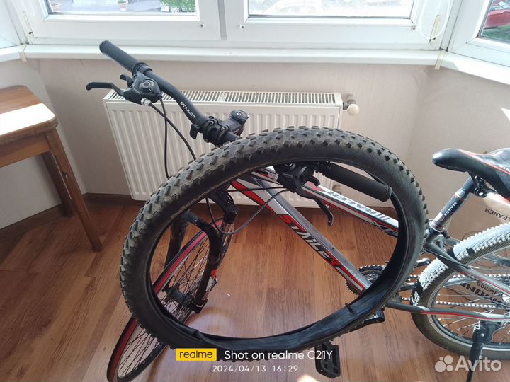 Велосипедная покрышка 27.5*2.3 с камерой