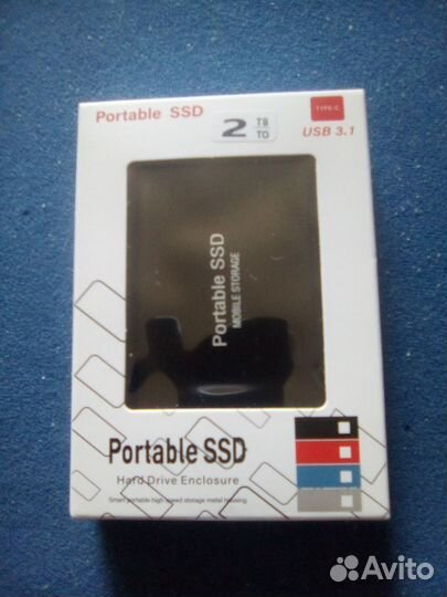 Внешний SSD диск 2Тб