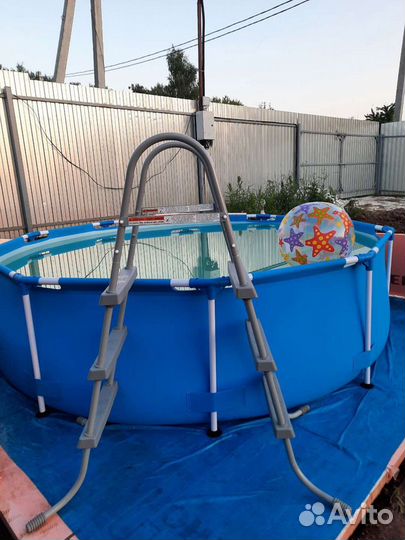 Лестница для бассейна бу