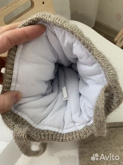 Шапка и снуд новый зимний