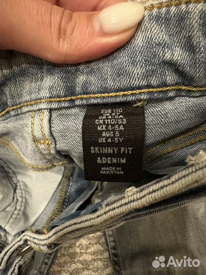 Джинсы H&M, 110