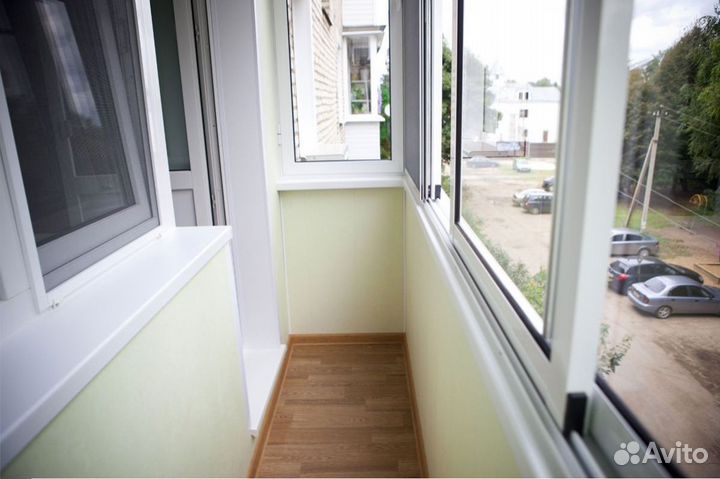 Остекление балконов