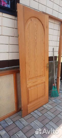 Дверь входная бу дуб