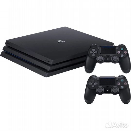 Sony playstation 4 pro 1tb с играми