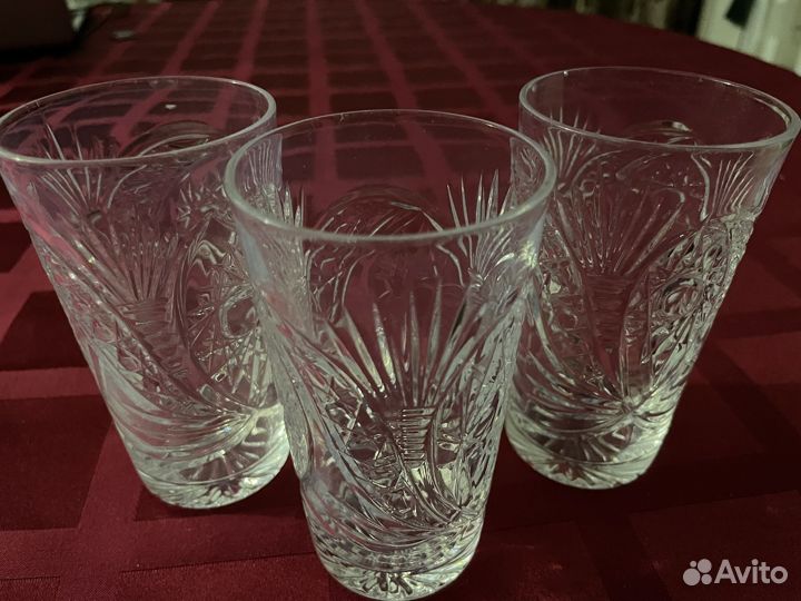 Хрусталь Фужеры Рюмки СССР