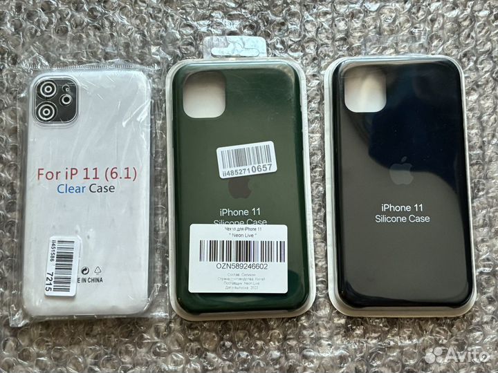 Чехол для iPhone 11 (7шт)