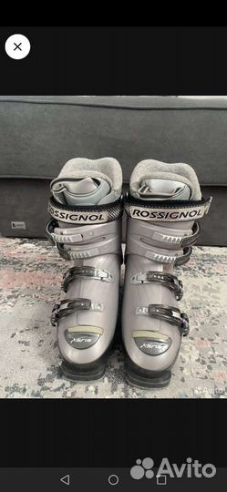 Горнолыжные ботинки 25.5 размер. Русский 37-38