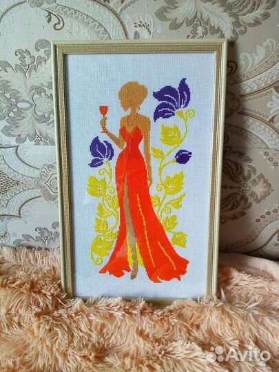 Вышитая картина