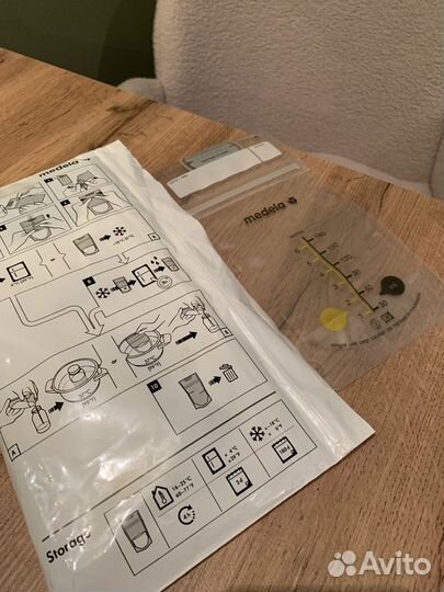 Пакеты для хранения грудного молока medela