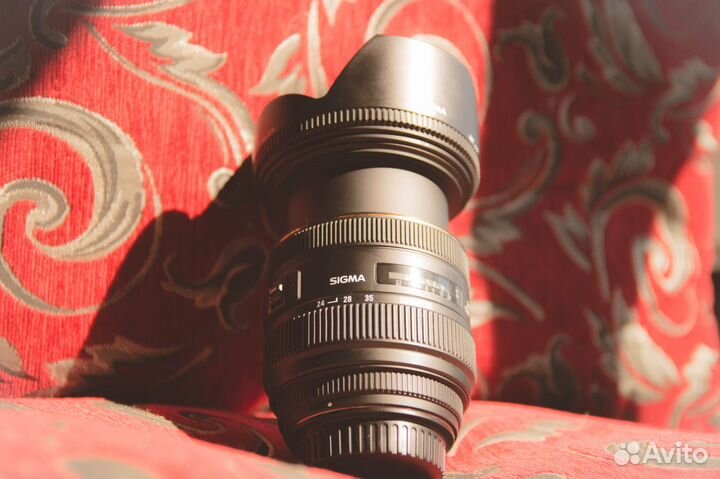 Светосильный Sigma 24-70mm f2.8 для Canon