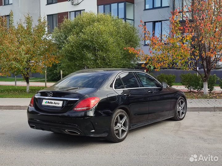 Mercedes-Benz C-класс 1.6 AT, 2016, 156 000 км