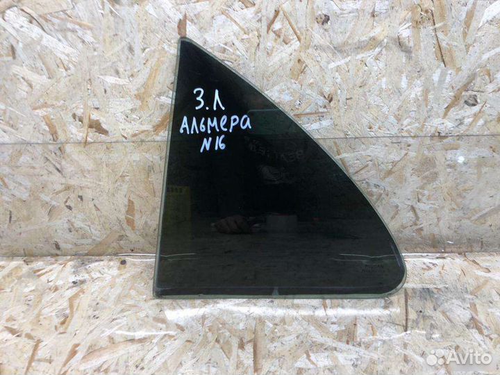 Форточка двери задней левой Nissan Almera N16