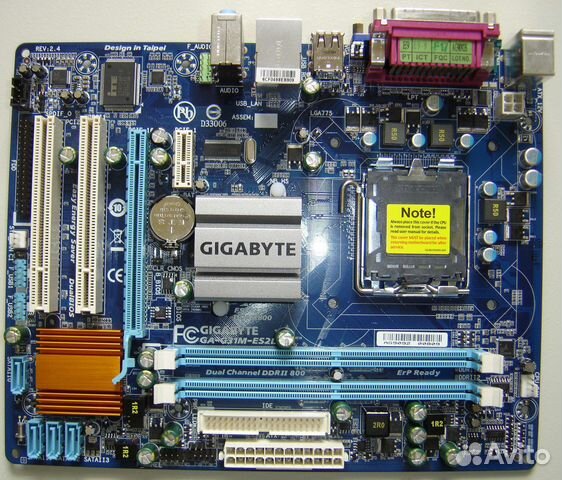 Материнские платы блоки питания