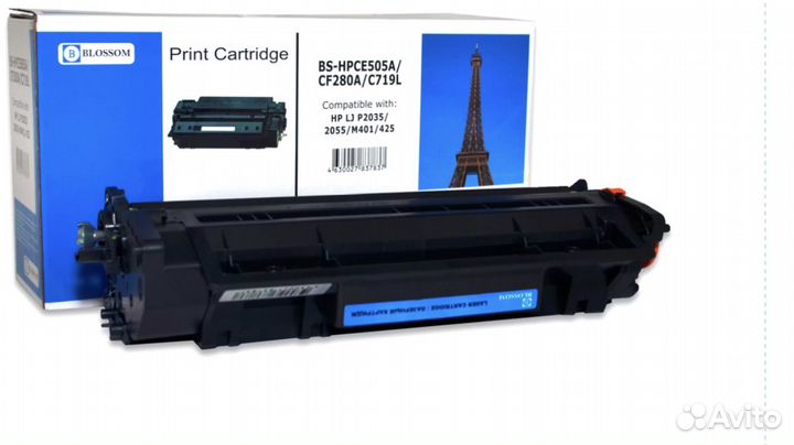 Картридж HP LaserJet P2035, 2055, М401, 425
