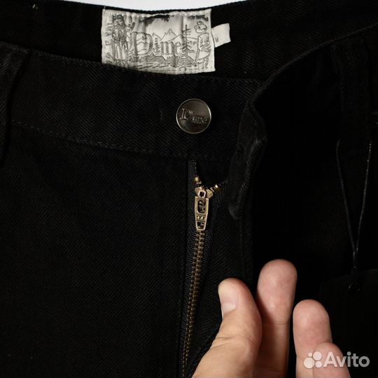 Джинсы Dime черные