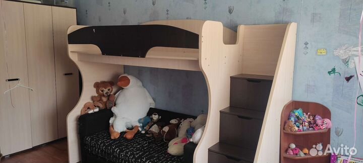 Двухъярусная кровать бу