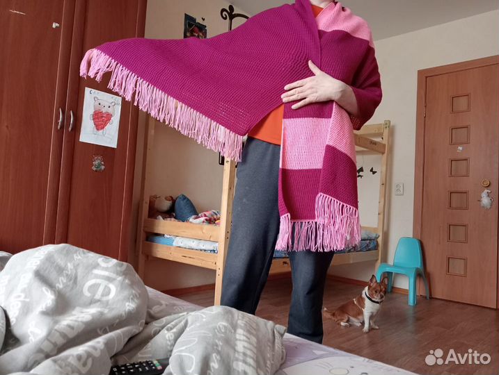 Шарф ручной работы