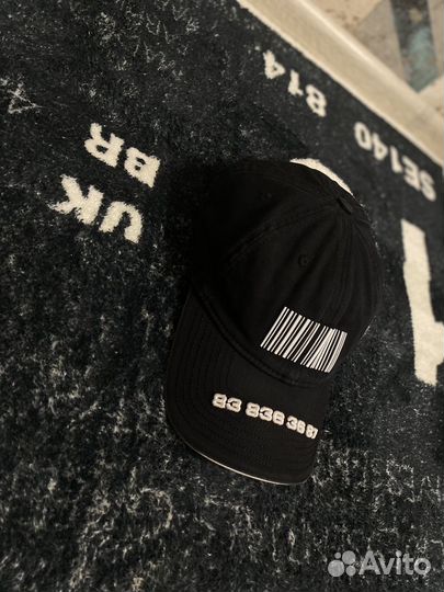 Оригинальная Кепка vetements vtmnts Barcode Cap