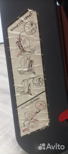 Детское кресло автомобильное