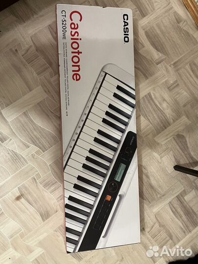 Синтезатор casio CT-S200WEC2