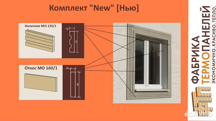 Наличники + откосы комплектом или отдельно