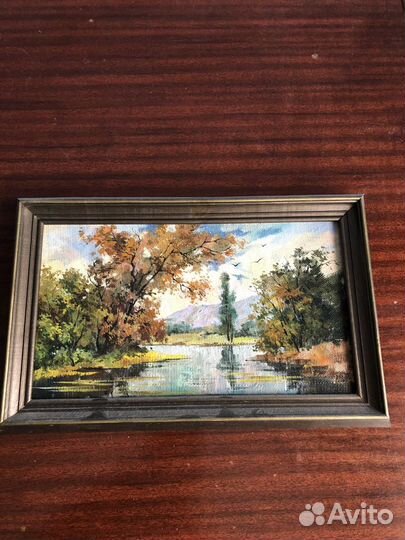 Картина маслом на холсте пейзаж