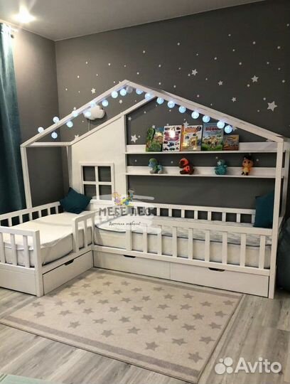 Кровать домик