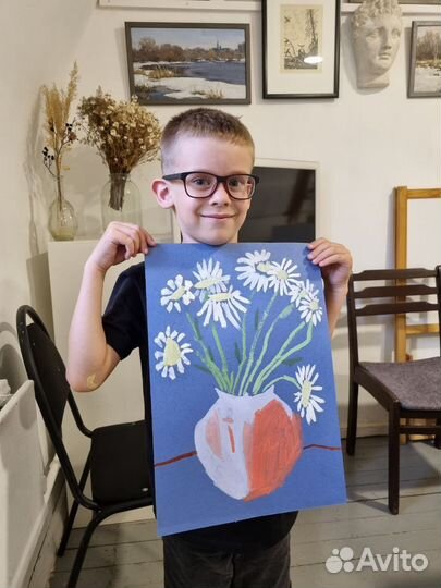 Уроки рисования для детей 4,5-12 лет