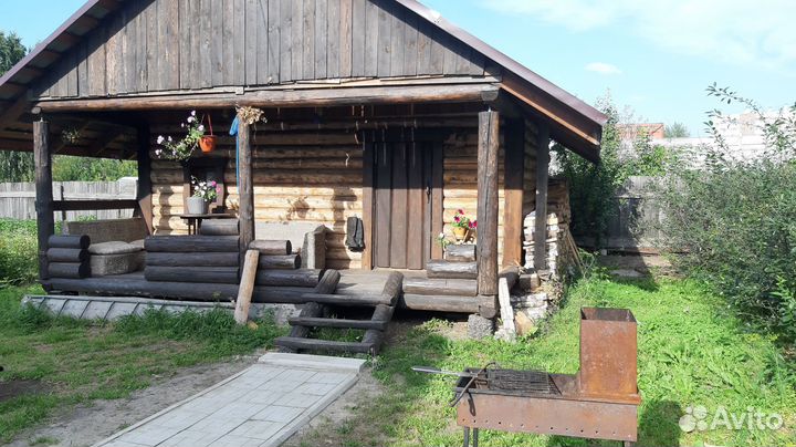 Русская баня на дровах