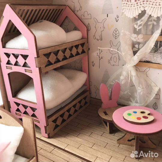 Кукольный домик-чемодан «Семейный»