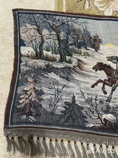 Коврик настенный Тройка старинный