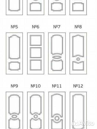 Мдф панель на входной двери