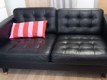 Кожаный диван IKEA Ландскруна Оригинал бу