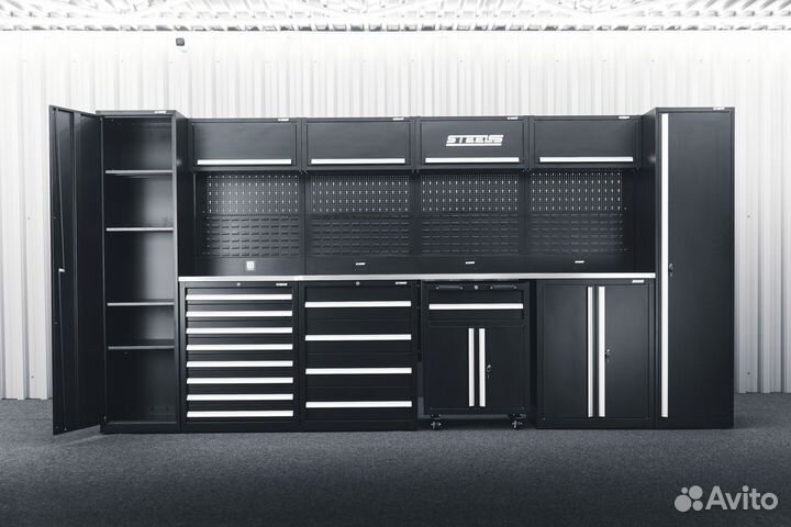 Набор Слесарных стеллажей. Для кузовного цеха Арт. 23V