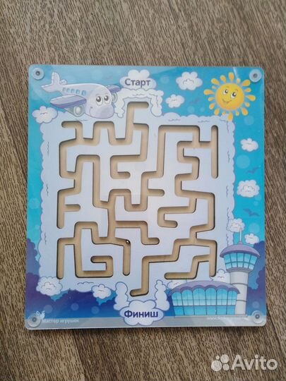 Детский игровой лабиринт с мячиком 