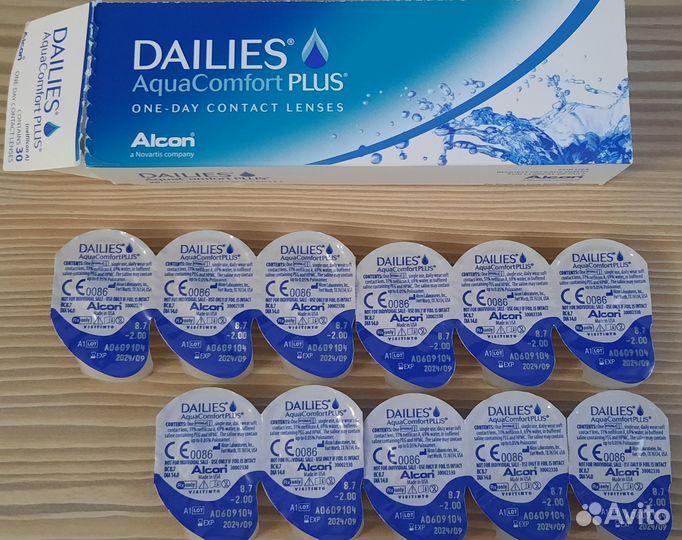 Продаю линзы контактные