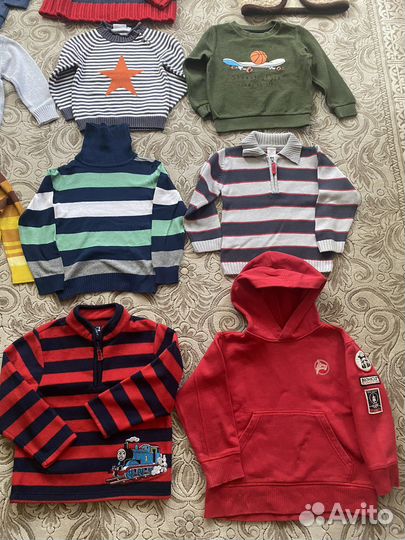 Джемперы и лонгсливы на мальчика